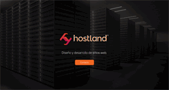 Desktop Screenshot of hostland.com.mx
